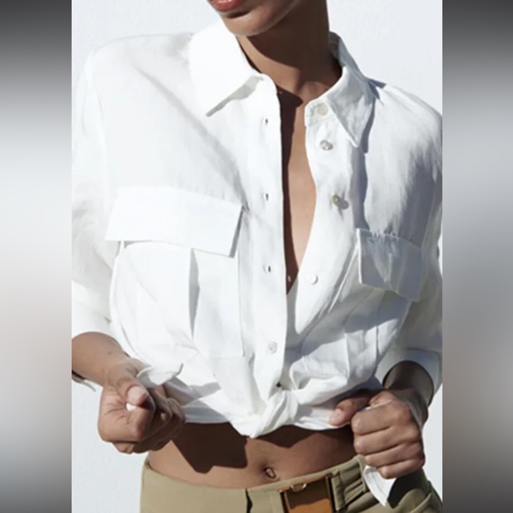 Zara Crop Top with Knot